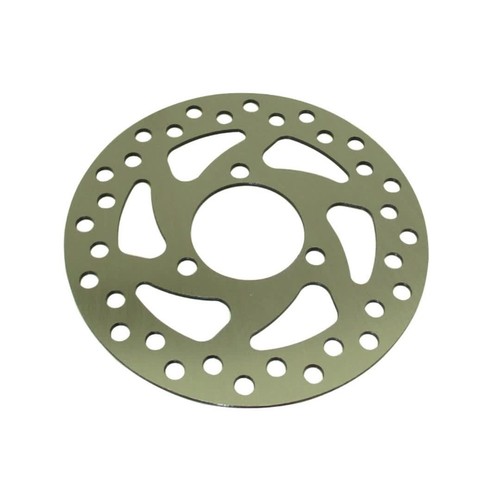 120mm mini dirt bike brake disc for 47cc 49cc 2 stroke pocket bike mini atv quad - Video 1 of 1