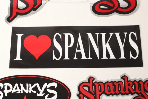 Spankys Adult Store Emporium Santa Ana CA Sticker Lot - Picture 3 of 10