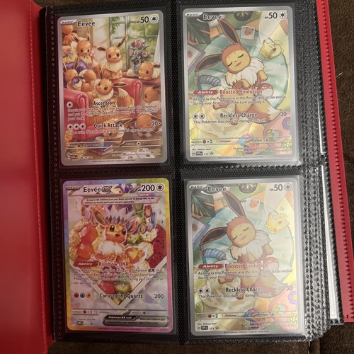 Pokémon TCG verschiedene Karten Sammlung - höherwertige Karten abgebildet