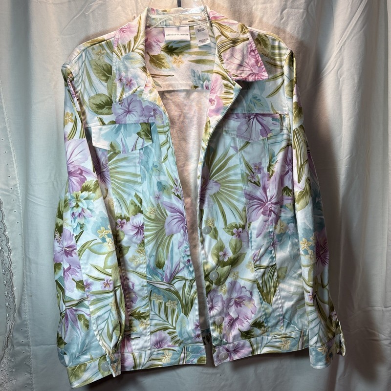 Alfred Dunner Women's Floral Jacket Size 20