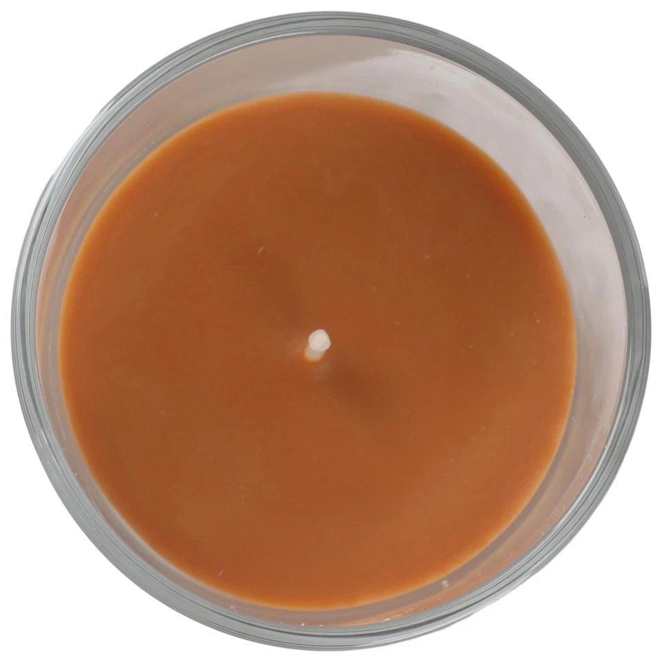 2 Stück Duftkerzen Zimt im Glas 8.5x7cm Braun Duftkerzen Pflanzliches Wachs 2... - Bild 3 von 4