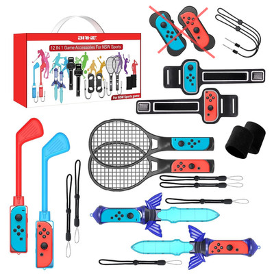Gaming-Zubehör Nintendo Switch Controller-Set 12 in 1 Unvollständig