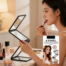Portable Folding Square Desktop Ladies Cosmetic Makeup Pocket Compact Mirrors