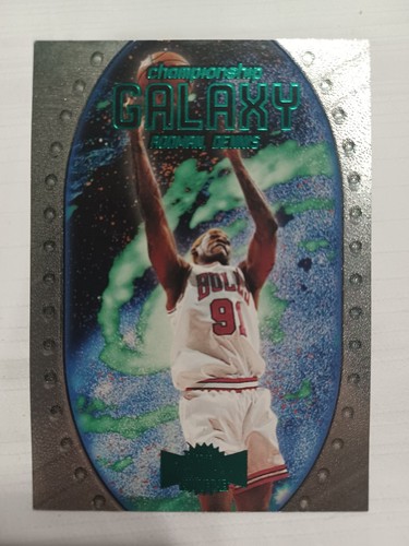 Dennis Rodman #10 1997 Metal Universe Championship Galaxy card