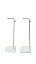 2pack of metal Handbag Rack Display Single Side Adjustable Handbag Display St...
