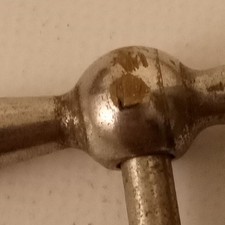 Ludwig 6"L-Stamp 12-24 1 Bowtie Bass-Drum Tension T-Rod/Screw Vintage 30s Nickel