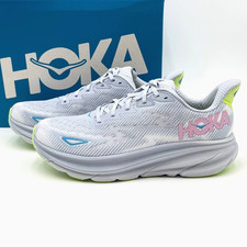 Size 8.5 Women's HOKA Clifton 9 Running Shoes 1127896-GLLS Gull / Sea Ice
