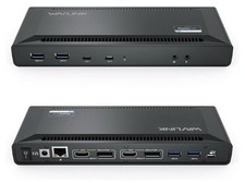 USB C Docking Station DisplayLink Dock 2/3 Monitors HDMI DP 4K 60Hz w/Charging