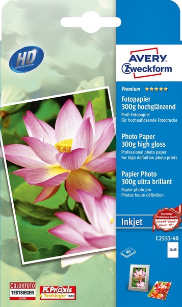 Avery Zweckform C2553-40 Premium Fotopapier #1907034-image