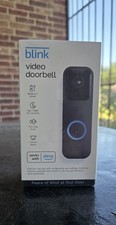 Blink Video Doorbell Wired/Wireless Two way audio HD video  Alexa BRAND NEW