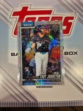 2026 Topps Series 1 Crackleboard Troy Johnston (RC)