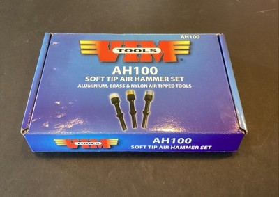 NEW In Box VIM Tools AH100 Soft Tip Air Hammer Set Free Ship
