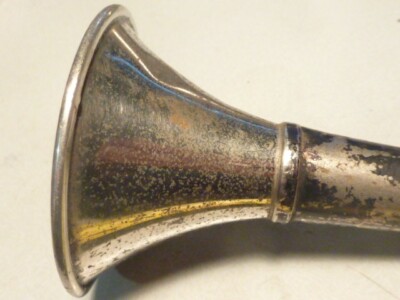 ANCIEN CLAIRON TROMPETTE militaire ?? Chasse ?? Laiton ?? Cuivre ?? EUR
