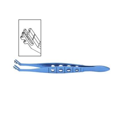 titanium 108mm lens folding forcep lens holder eye ophthalmic ENT ...