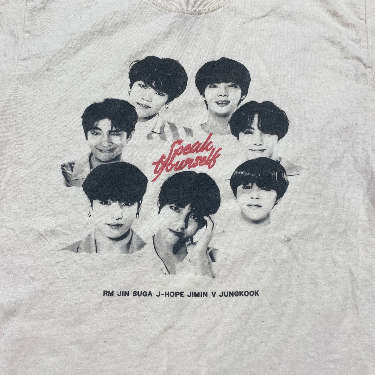 BTS Love Yourself World Tour Concert T Shirt Women's S | eBay