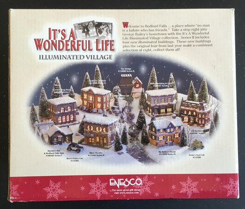 It's A Wonderful Life Enesco Christmas Bijou Theatre Certificate Of Authenticity - Picture 9 of 12