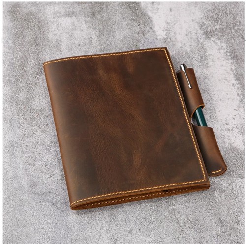 Genuine leather Supernote A5X A6X 2 nomad folio cover case with pen holder NEW0d - Picture 8 of 8