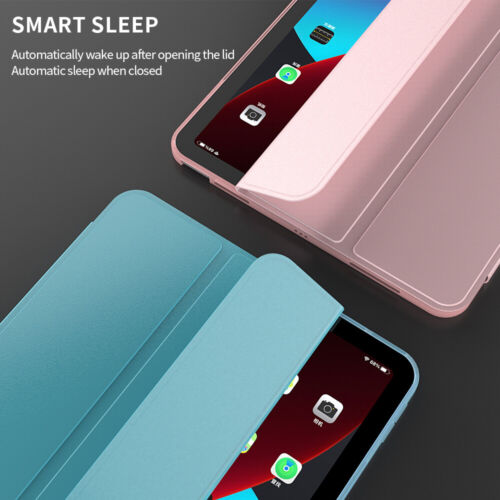 For iPad Air 4th Gen 10.9 Mini 6 9th 8th 10.2 PU Smart Case Stand Magnetic Cover - Picture 4 of 19
