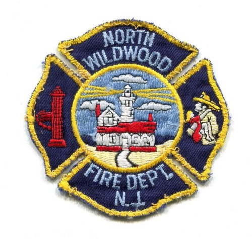 North Wildwood Fire Department Patch New Jersey NJ v3