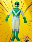 Bandai 1988 Choujuu Sentai Liveman  Green Rhino Sofubi Figure Made In Japan