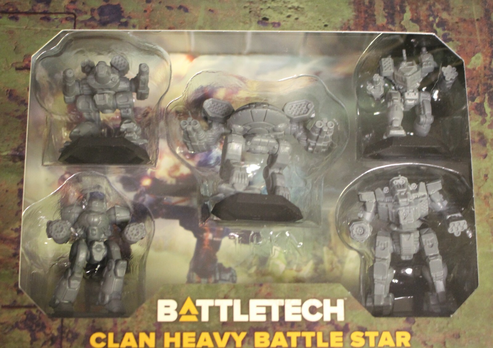 BattleTech Clan Heavy Battle Star Catalyst Kickstarter Wave 2 New