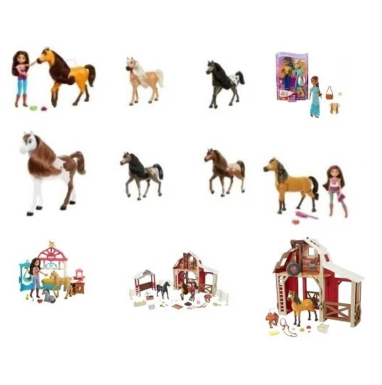 Mattel Spirit Pferdefigur Herde Spieleset Puppe Spirit Auswahl