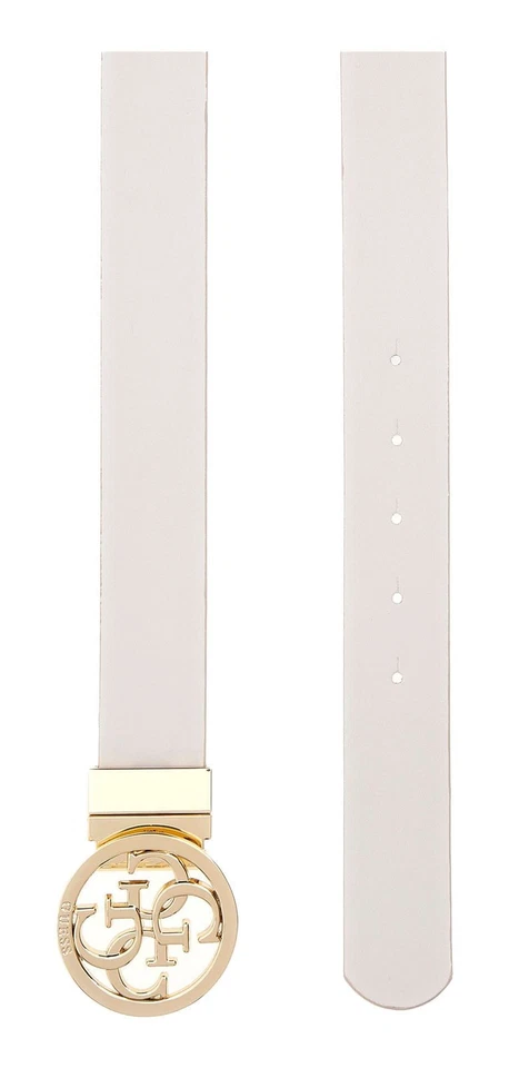 GUESS Noelle Nolana Belt W75 Gürtel Dove Logo creme altrosa Neu - Bild 3 von 3