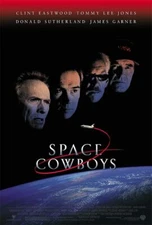 Space Cowboys - original DS movie poster - 27x40 D/S - 2000 Clint Eastwood