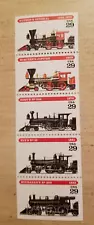 Scott #2843-47  29c Locomotives MNH Booklet Pane of 5 free shipping