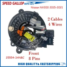 Clock Spring SpiralCable AssemblySteering For Nissan NV200 2013-2021 25554-3AN8C