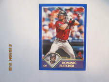 DOMINIC FLETCHER DIAMONDBACKS 2023 TOPPS ARCHIVES BLUE BORDER ROOKIE CARD   #276. rookie card picture