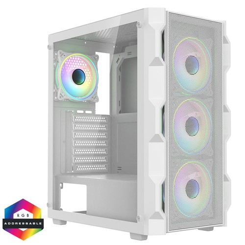 Fast Gaming PC Bundle White | Core i5 | GT 730 2GB | 16GB RAM |128GB SSD+1TB HDD - Picture 2 of 8