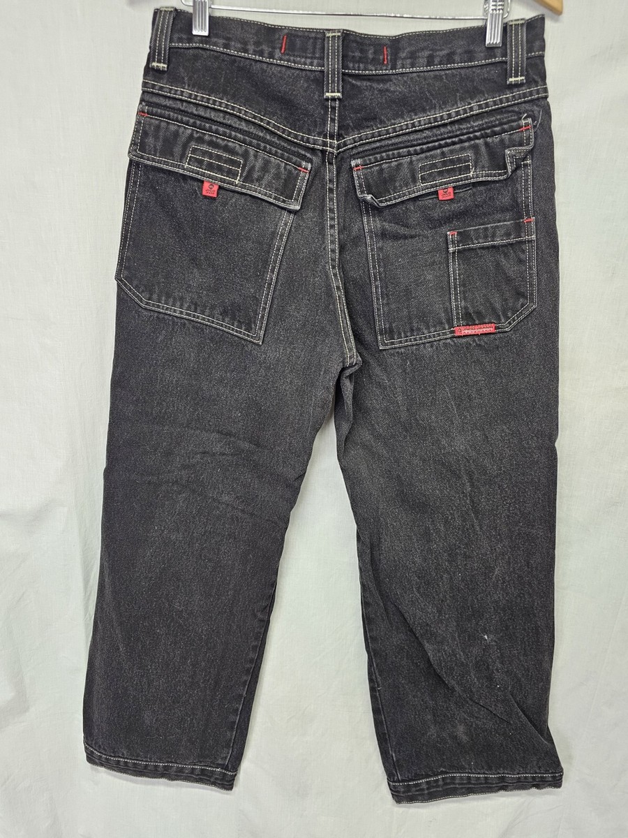 【希少】JNCO JEANS BLACK W Artistical Uprising. 26