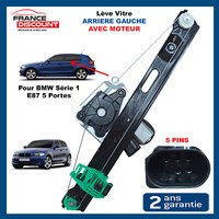 Mechanismus + Fensterhebermotor Hintere Links FüR BMW Serie 1 E87 5 TüRen