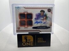 2024 Topps Motif - Quad Relic Auto #25/25 - Jaylen Clark RC - Twolves