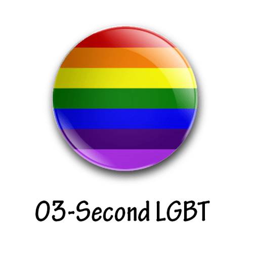 The Original LGBT/LGBTQIA+ 25mm/1 Inch Pride Flag Badges (81 To Choose From) Gay - Picture 4 of 82