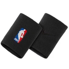 NIKE Elite Dri Fit Wristbands NBA Black New in Package Set of 2.
