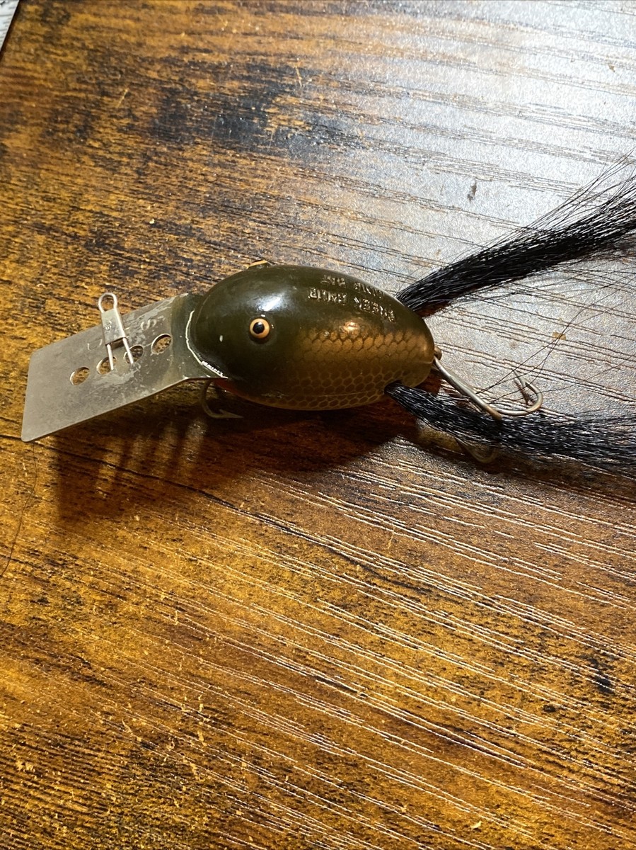 Vintage Creek Chub Dingbat Wood Fishing Lure - Excellent Condition
