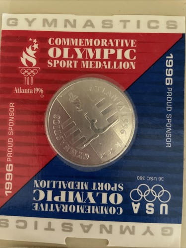 4 1996/98 Nagano/ ATL OLYMPICS MEDALLIONS LUGE YACHTING GYMNASTICS VOLLEYBALL - Picture 4 of 10