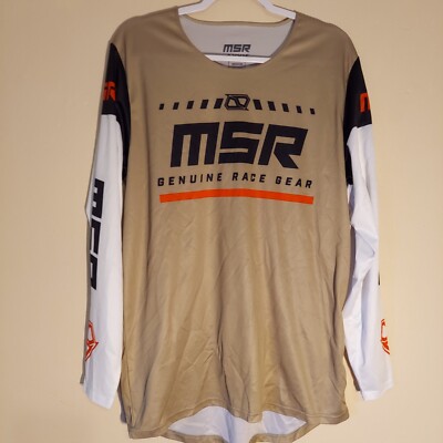MSR Race Gear Axxis Range Jersey Sand MEDIUM