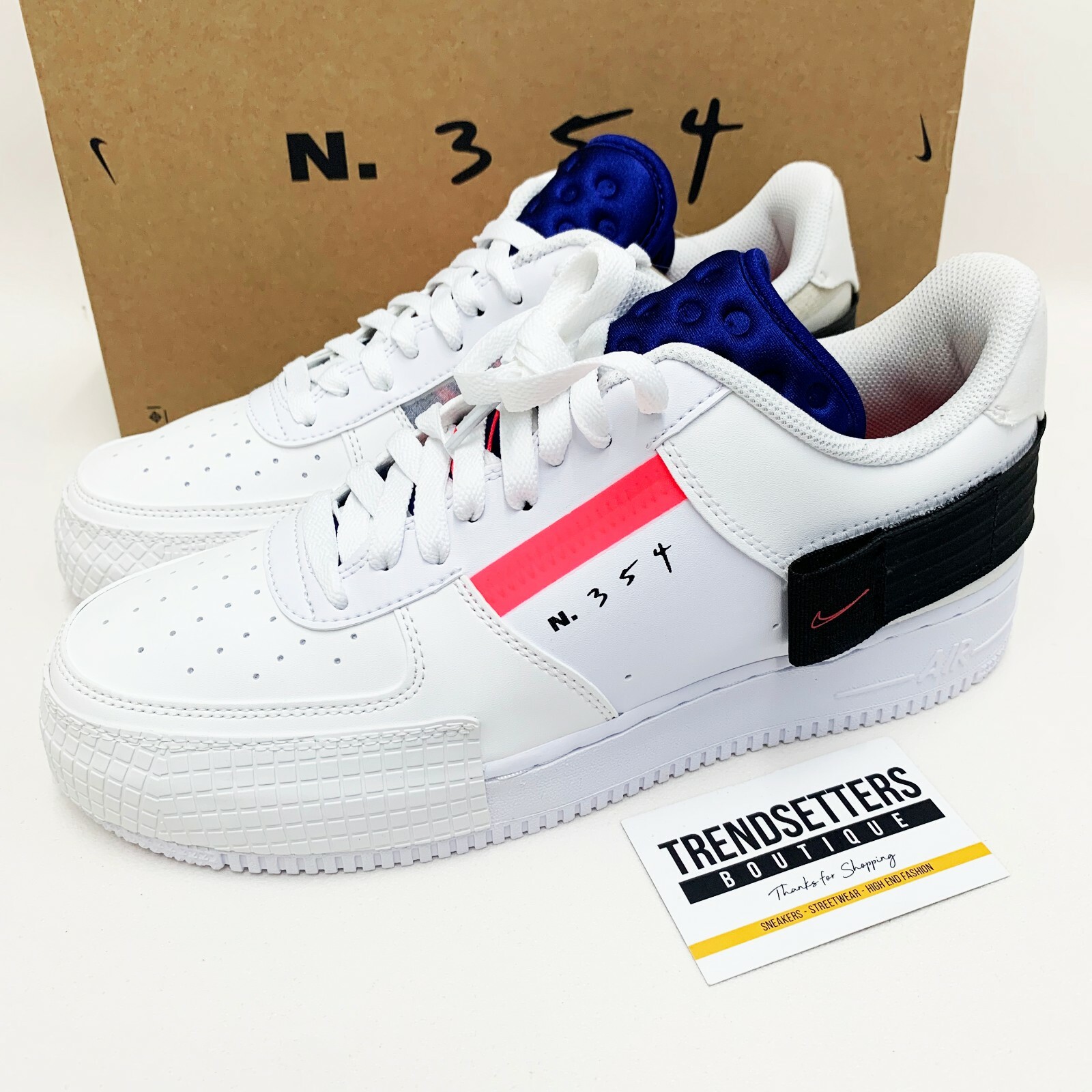 NIKE AIR FORCE 1 ONE N354 UK US 7 8 9 10 11 12 LV8 UTILITY CI0054 100 | eBay