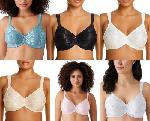 Wacoal Awareness Full Figure Underwire Bra Reggiseno Altamente Coprente, profondità Blu, 7DD Donna
