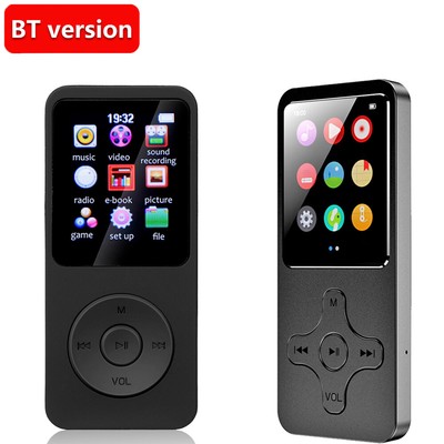 Lecteur MP3 MP4 Haut De Gamme 4.2 Bluetooth - 128 Go, Radio FM, Haut-Parleur Intégré - Idéal Sport, Voyage Et Cadeaux Personnes Âgées - SUNGOOYUE