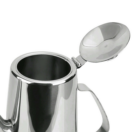 2.0L Stainless Steel Water Coffee Pot Ice Tea Jug Kettle with Lid - Picture 8 of 9