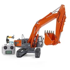 DIM-H3 1/12 Metal Hydraulic RC Assembled Painted Excavator Digger Light System