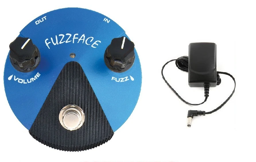 Dunlop Silicon Fuzz Face Mini Blue Guitar Pedal FFM1 ( FREE