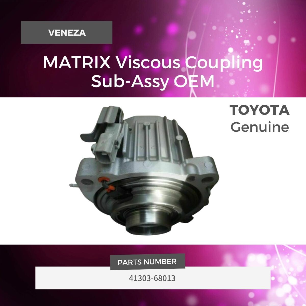 Genuine Rear Lower Differential Viscous Coupling For Toyota Venza 20092014 eBay