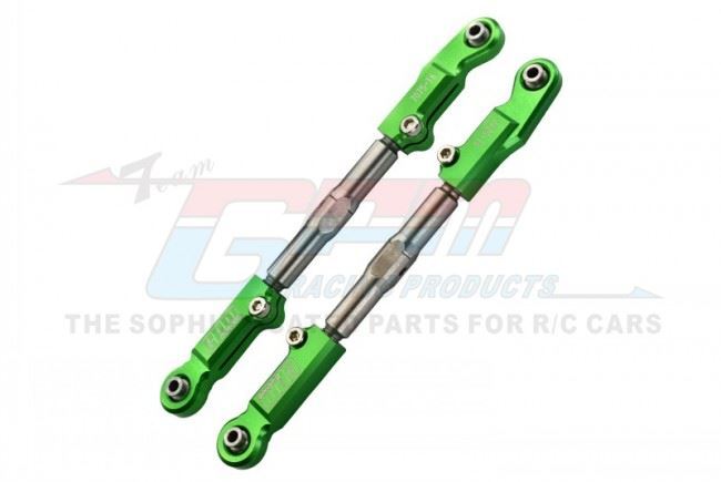 GPM ALLOY FRONT TOE LINKS 9549 FOR TRAXXAS 1/8 4WD SLEDGE MONSTER