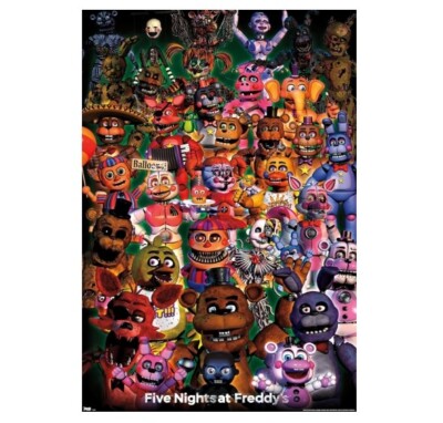 Trends International Five Nights At Freddy s FNAF ULTIMATE GROUP Poster 22x34