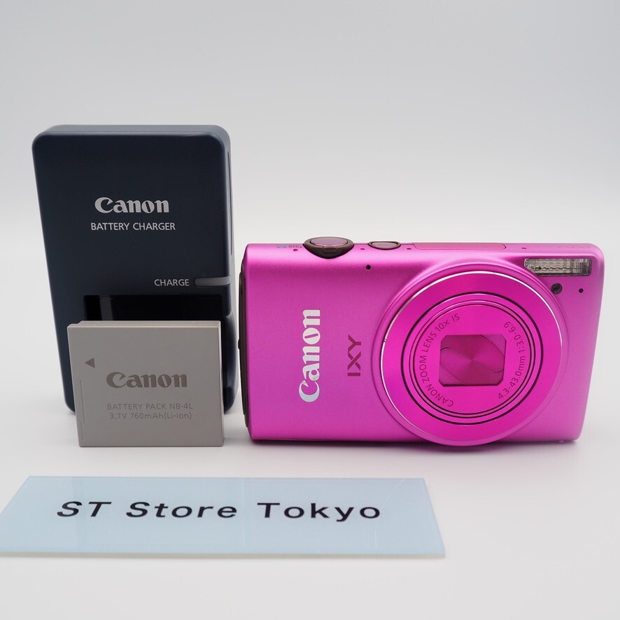 Mint] Canon PowerShot ELPH 330 HS Pink IXY 610F 12.1MP Digital